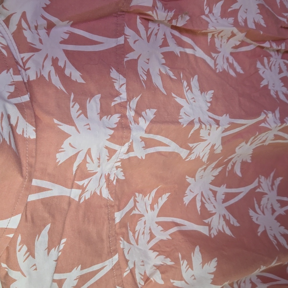 Goodfellow & Co Men's Coral Palm Print Shirt - Picture 8 of 10